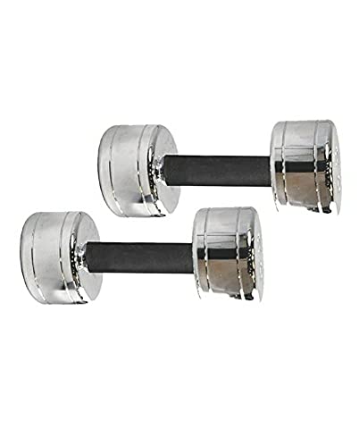 Buy POWER ZONE Steel Dumbbell 3kg Set (Pair)/ 3kg×2Pcs / 2.5KG